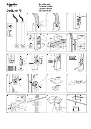 Inst. manual Movable pole