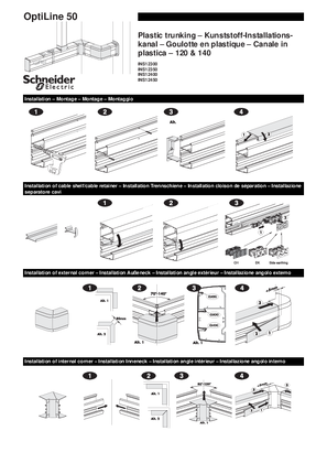 OptiLine 50- Installation Trunking-Plastic-User Guide (EN)