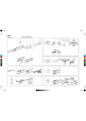 Installation trunking, PVC