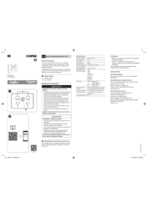 Iconic Connected Socket Twin 10 A - Instruction sheet