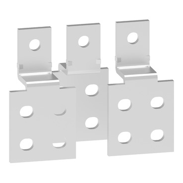 Right angled large terminal extension for TeSys Giga contactor LC1G265-500, 3 Pole LA9G3672