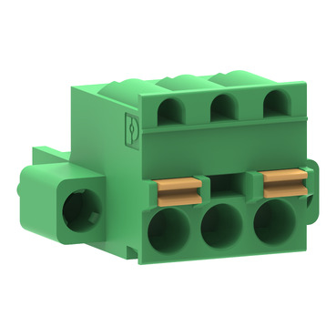 Terminal block for TeSys Giga contactor LC1G, control module, push-in terminals LA9G81