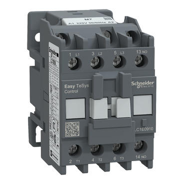EasyPact TVS mágneskapcsoló 3P(3 NO) - AC-3 - <= 440 V 9A - 220 V AC tekercs LC1E0910M7
