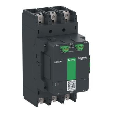High power contactor, TeSys Giga, 3 pole (3NO), AC-3 <=440V 500A, advanced version, 200…500V wide band AC/DC coil LC1G500LSEA