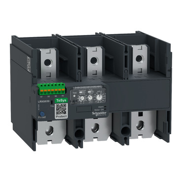 Electronic thermal overload relay, TeSys Giga, 160…630 A, class 5E…30E, push-in control connection LR9G630