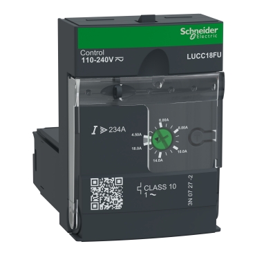 fejlett vezérlőegység LUCC - 10-es osztály - 4,5...18 A - 110...220 V DC/AC LUCC18FU