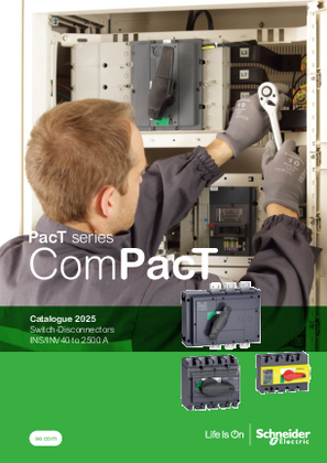 Compact switch-disconnectors INS-INV40 to 2500 A catalog