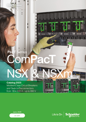 ComPacT NSX & NSXm Circuit Breakers and Switch Disconnectors from 16 to 630A up to 690V - May 2024