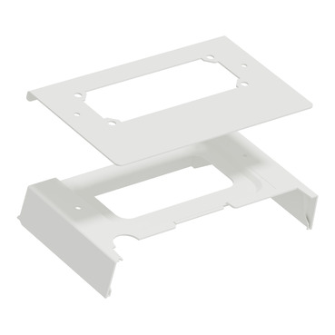 Gland plate interface, PrismaSeT G, 2 cut-outs for FL21 gland plates, for enclosure IP30 W300 LVS08853