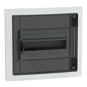 PRISMASET XS Szekrény, füstszínű ajtó, süllyesztett, 1x13 modul, PEN LVSXP113