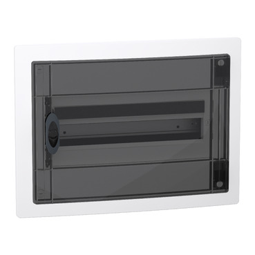 PRISMASET XS Szekrény, füstszínű ajtó, süllyesztett, 1x18 modul, PEN LVSXP118