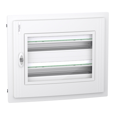 PRISMASET XS Szekrény, átlátszó ajtó, süllyesztett, 2x24 modul, PEN LVSXP224