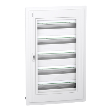 PRISMASET XS Szekrény, átlátszó ajtó, süllyesztett, 5x24 modul, PEN LVSXP524