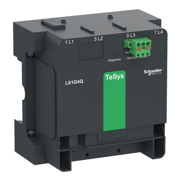 Control module LX1G for TeSys Giga contactor LC1G115-225, 48…130V AC/DC, 4 pole, standard version LX1G4QEHEN