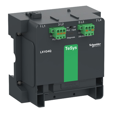 Control module LX1G for TeSys Giga contactor LC1G115-225, 24...48V AC/DC, 4 pole LX1G4QBEEA