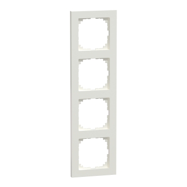 MERTEN M-Pure négyes keret, polárfehér MEG4040-3619