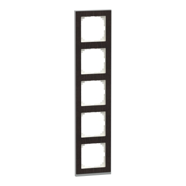 MERTEN M-Pure ötös keret, wenge/alumínium MEG4050-3671