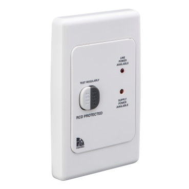 Medilec, Residual Current Circuit Breaker, 2 Pole, 20A, 10mA, Vertical