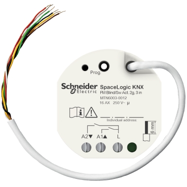 SpaceLogic KNX terepi kapcs/árny aktor MTN6003-0012
