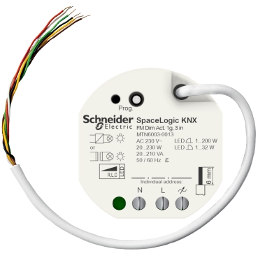 SpaceLogic KNX terepi dimmer MTN6003-0013