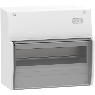 MAX9, Switchboard Enclosure, Type 1, 1 Row, 11 Ways, Surface Mounted