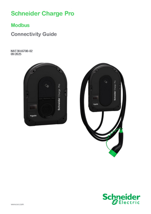 Schneider Charge Pro Modbus Connectivity Guide