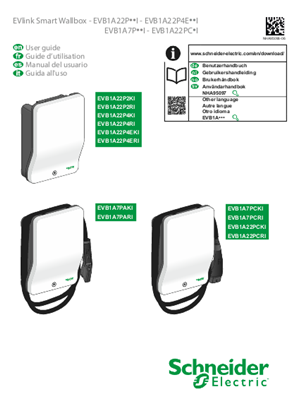 EVlink Smart Wallbox - EVB1A - User Guide