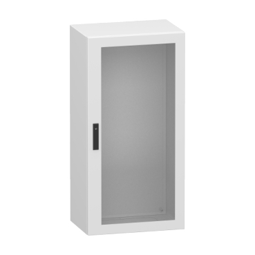 Üvegezett fém ajtóval, Spacial CRN, szerelőlap nélkül, 1200x600x400mm, IP66, IK08, RAL7035 NSYCRN126400T