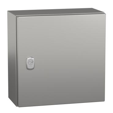Spacial S3X, Wall Mounted Enclosure, Stainless Steel 304L, Plain Door, 300x300x150mm, IP66