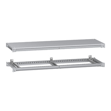 PanelSeT SFN felső+alsó keret 1200x400 RAL7035 NSYSFNC124