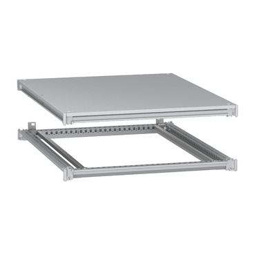 PanelSeT SFN felső+alsó keret 800x1000 RAL7035 NSYSFNC810