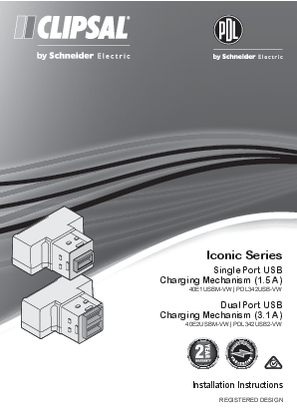 PDL Iconic- USB Charging Mechanism-Instruction Sheet (EN)