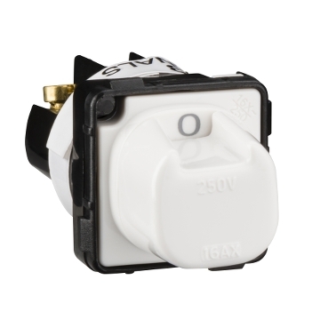 30 Series, Switch Mechanism, 250V 15A - Rotary 3 On - 1 Off