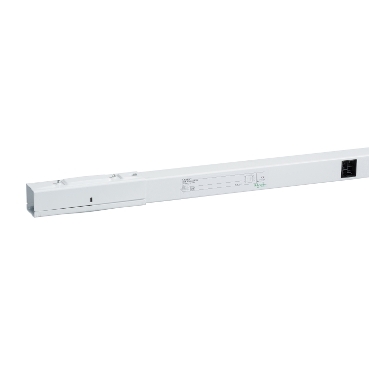 Standard egyenes elem, 40 A, 2m, fehér KBB40ED42203TW