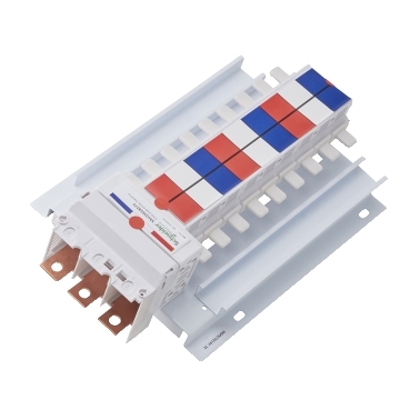 Acti9, SAU Chassis, 250A, 3Ph, 18 Poles, 27mm For C120 MCB, Top Or Bottom