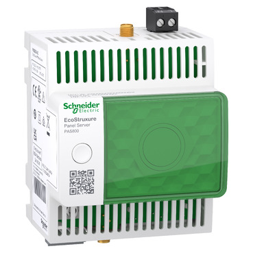 EcoStruxure Panel Server - advanced datalogger, energy server, 110-277 VAC/DC PAS800