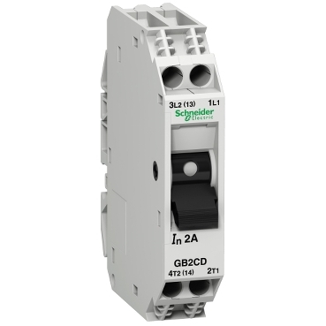 Hő-mágnes megszakító 1P+N 10A GB2CD16