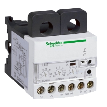 Elektronikus relé kézi/elekt reset, 0.5-5A, 110VAC LT4706F7S