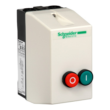 TeSys LE - enclosed DOL starter - 9 A - 240 V AC coil LE1D09U7