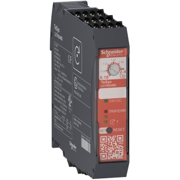 TeSys H Safety STO kompakt motorvezérlő 0,75kW 24VDC, csavaros LZ7H2X4BD