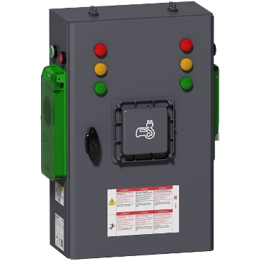 EVlink Parking töltő (szekrény) 7KW 2XT2 EVP2PE722