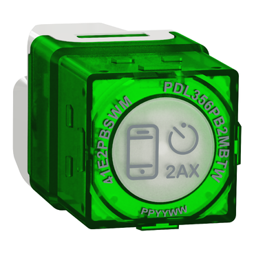 Iconic, Wiser Connected Smart Switch, BLE Default 2AX 240V, 300 Series