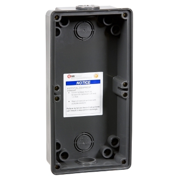 56 Series, Enclosure, Shallow 2-Gang 2x25mm IP66