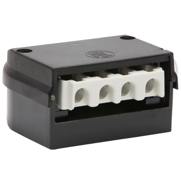PDL Distribution Equipment Accessories, Mains Entry Box, 4-Terminal 40-80A 415V, Black