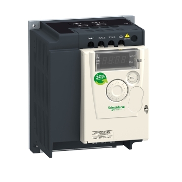 variable speed drive ATV12 - 2.2kW - 3hp - 200..240V - 3ph - on base plate ATV12PU22M3