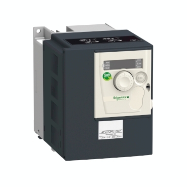 Altivar 312, Variable Speed Drive ATV312, 1.5kW, 3.2kVA, 90W, 200..240V, 1 Phase Supply
