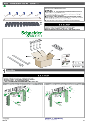 Acti9 - Distributed Neutral Kit