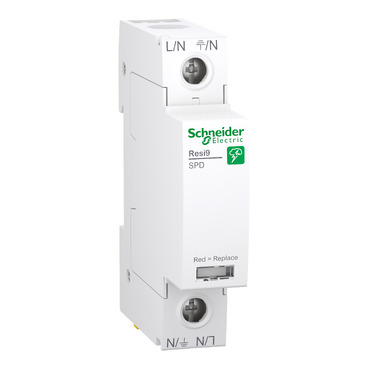 Resi9, Surge Arrester, 1P, 40kA, With Local And Remote Signalling