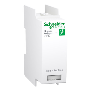 Resi9, Surge Arrester, 1P, 40kA, With Local Signalling