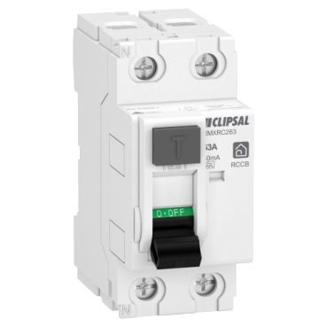 Clipsal Resi MAX,mmtype Residual Current Circuit Breaker, 2P 63A 30mA